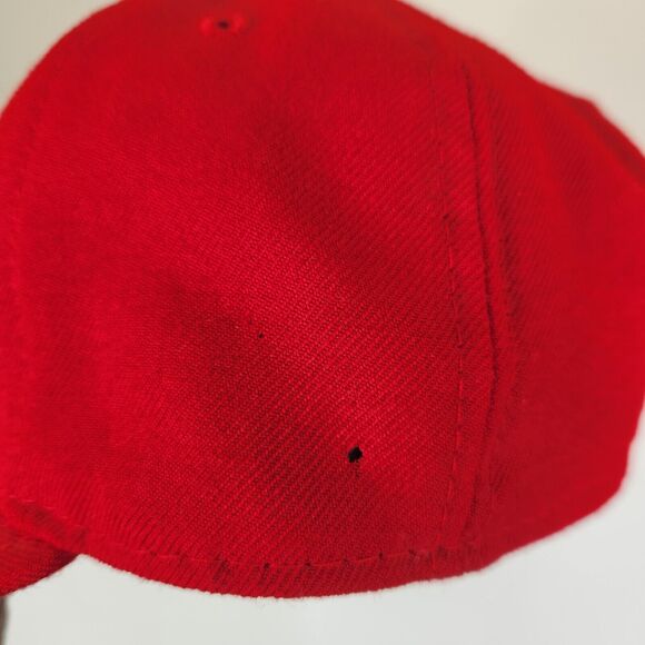 New Era 59/50 Cleveland Indians Wool Embroidered Logo Fitted Hat 6 7/8 - Picture 8 of 8